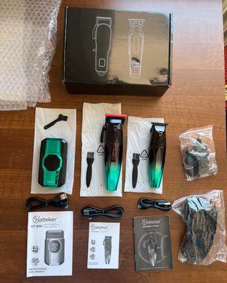 Set tagliacapelli HATTEKER clipper+trimmer+shaver