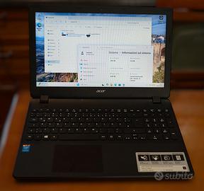notebook pc portatile Acer Aspire E15 15"