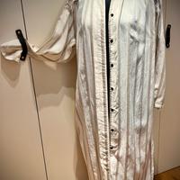 Giacca lunga in puro lino