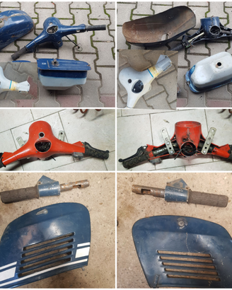 Ricambi originali Vespa con vernice conservata