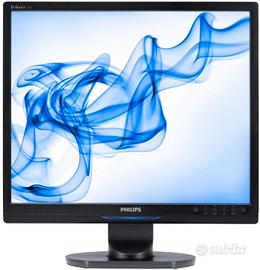 PHILIPS BRILLANCE 190S MONITOR 19" 4:3 NERO DVI-D