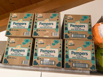 PANNOLINI PAMPERS N6 Diverse scatole NUOVE