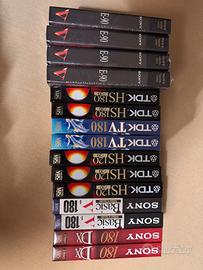 Lotto 15 cassette video VHS