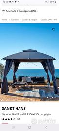 Gazebo elegante e robusto