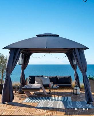 Gazebo elegante e robusto