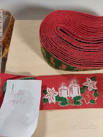 Bordura- passamaneria- merceria 5.2 mt - NATALE