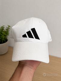 Adidas Cappello Bianco Originale Unisex