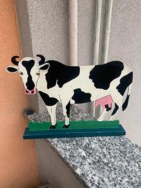 Soprammobile mucca vintage IKEA anni 90 legno