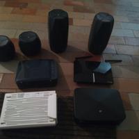 Router modem Fastweb e due generici