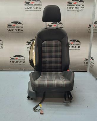 Sedile anteriore dx in tessutto volkswagen golf 7
