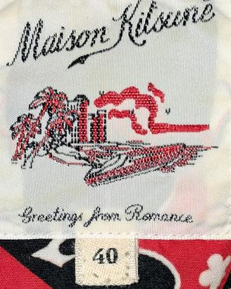 CAMICIA MAISON KITSUNE DELL'OMONIMO BRAND PARIGINO