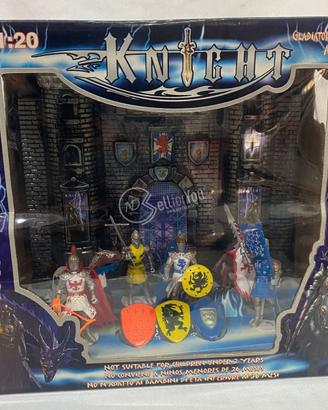 Set cavalieri e castello Knight 3+