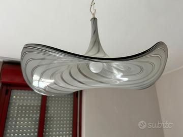 Lampadario in vetro di murano