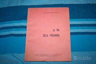 libretto La via della preghiera