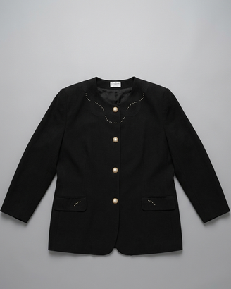 Giacca Nera in Seta Vintage Emozioni by Codex XL