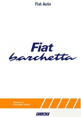 Manuale Officina Fiat Barchetta IV 2000