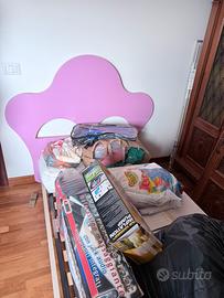 Letto simgolo con rete doghe