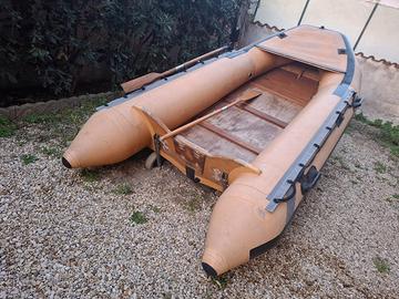 Gommone paiolato in legno