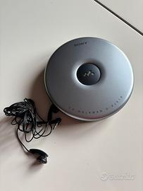 CD Walkman Sony con cuffie funzionante