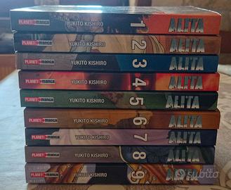 ALITA manga completo 1-9