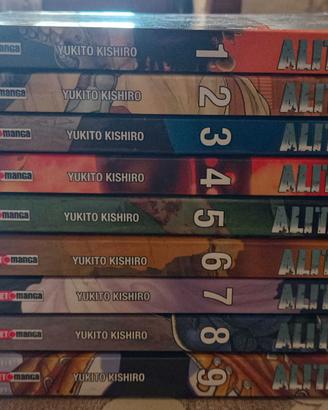 ALITA manga completo 1-9
