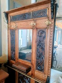 Mobile ingresso in legno massello 