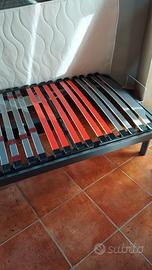 Rete singola elettrica con doghe regolabili