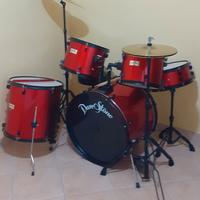 Batteria acustica completa