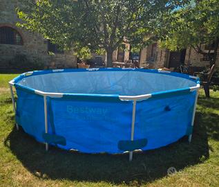 Piscina bestway steel pro frame 