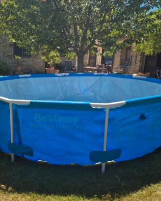 Piscina bestway steel pro frame 
