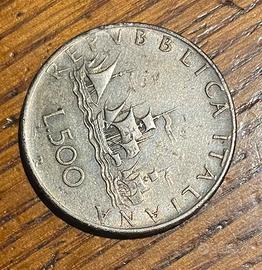 Moneta 500 lire “Caravelle”