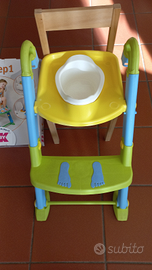 Vasino e scaletta riduttore per wc bambino ok baby