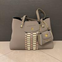 Borsa donna shopper La Fille des Fleurs e pochette