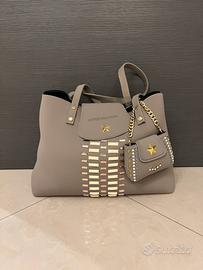 Borsa donna shopper La Fille des Fleurs e pochette