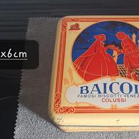 scatola in latta Baicoli Colussi 