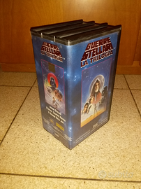 Guerre stellari (star wars) cofanetto VHS trilogia