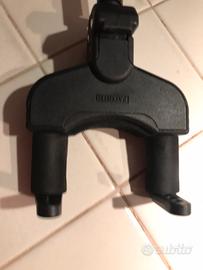 Supporto murale per chitarra e basso Hercules
