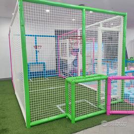 Campo da calcio stile Glitter Motion -