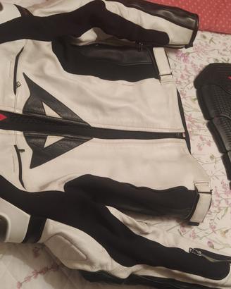 Giacca Sp-R + Paraschiena + Stivali DAINESE
