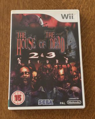 The House Of The Dead 2 & e 3 Return Nintendo Wii