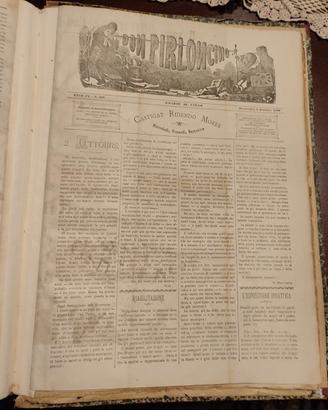 DON PIRLONCINO - SATIRA POLITICA 1875 - CHAUVET 