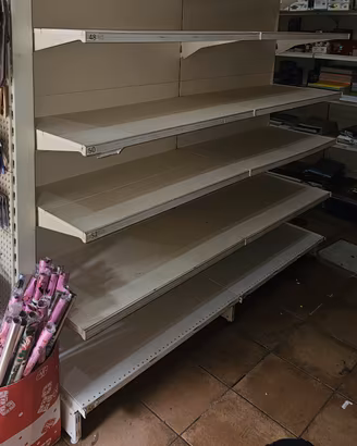 scaffali modulare per minimarket 