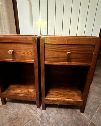Comodino legno