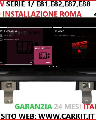 Autoradio Schermo GPS BMW serie 1 E81 E82 E87
