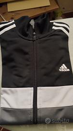 set felpa e pantaloni Adidas 13/14 anni 