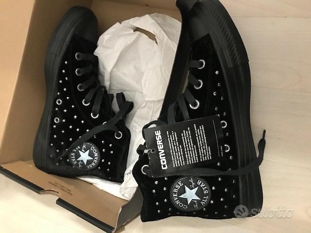 Tuta cheap converse velluto