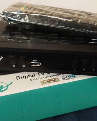 DECODER DIGITALE TERRESTRE T2 HD 