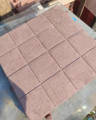 Piastrelle di plastica da giardino 