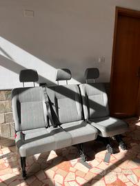 Sedili seconda fila VW T5
