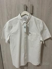 Camicia lacoste bianca